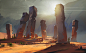 Desert Pillars + Process by jordangrimmer