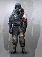 Metro Exodus - Colonel Miller suits, Vlad Tkach : Concept art of Miller's clothes and some variants done for Metro Exodus. 
https://www.artstation.com/artwork/JlP2aA
https://www.artstation.com/artwork/lVLlge
https://www.artstation.com/artwork/Z5oqPG

Head