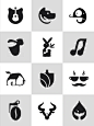 创意正负形logo设计标志图形｜你能看懂几个？