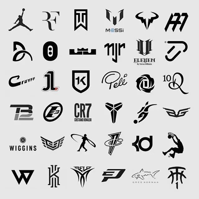 42个知名Logo告诉你伟大的运动员和理...