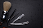 复古理发店高清图片 Barber shop wooden backgrounds