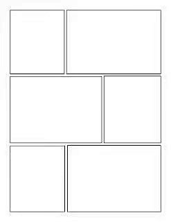 漫画分镜 表格