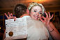 bride with marriage license - Pritchard Photography