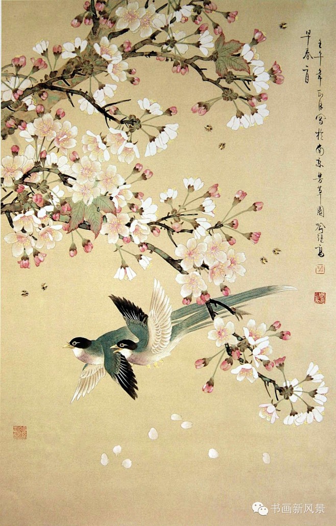 30位现代名家最赏心悦目的花鸟画作品