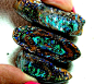 COLLECTOR-IMVESTMENT QUALITY KOROIT OPAL NUTS  CTS 3 PCS