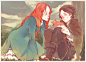 Little Catelyn and Little Petyr by *joscomie on deviantART