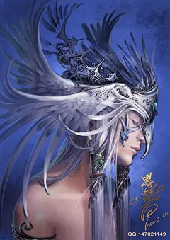 【古图专帖】——『人物系列』——白发男（女）子_古风图片吧_百度贴吧