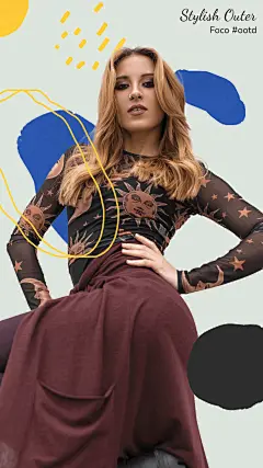 Fashionable Women's Wear Display Instagram Story