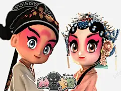 京剧高清素材 平面电商 创意素材 png素材