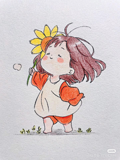 爱葛莎采集到插画手板绘