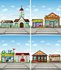 商店和地方——建筑对象Shops And Places - Buildings Objects面积、面包店、业务、卡通、教堂、收集、costums,路口,高尔夫,集团,景观,图书馆,很多小区,户外,户外,户外,照片,酒吧,餐厅,道路场景,景色,风景,系列,集,商店,商店,镇,区 area, bakery, business, cartoon, church, collection, costums, crossing, golf, group, landscape, library, many, neig