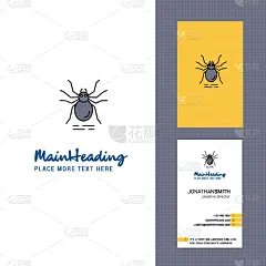 品牌名称,蜘蛛,创造力,垂直画幅,名片,商务,十月,怪异,偏好