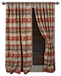 Flying Horse Drape Set farmhouse-curtains