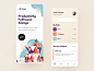 明天又是周一了！
来一组【日程类】UI灵感~
大家早睡噢！晚安

采集自dribbble#优设每日灵感超话#