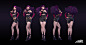 K/DA - POP/STARS - League of Legends, Candice Theuillon : I had the chance to work on the music video K/DA - POP/STARS from Riot Games and made by Fortiche Production, the animation studio I'm working at.
I supervise the character texture department and d