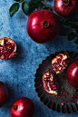 FOOD: Pomegranate : Editorial food photography.