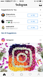 instagram、suggestions