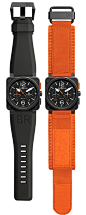 Bell&Ross BR03-94 Carbon Orange: 