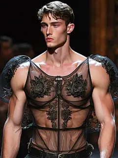 AI设计的男装？服装设计流行趋势素材资源