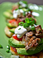 Mexican corn cakes with shredded pork