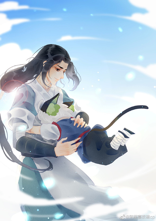 #罗小黑战记# 
“师父！”

@电影罗...