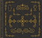 [编号217]复古皇家欧式花纹装饰边框标签矢量EPS设计素材合集-淘宝网