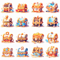 ciweituzi_a_set_of_4_closed_treasure_chest_as_a_UI_2d_icon_for__8155c147-4b1e-4ee1-b97d-208b6eeb72bf