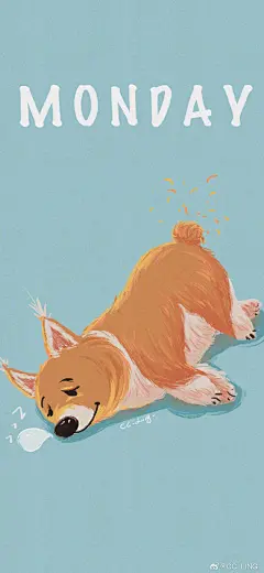 每天画唠超话
一周柯基壁纸已送达
via：CC_LING_ ​​​​