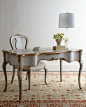 Serene Writing Desk & Chair - Horchow $1138 & $529