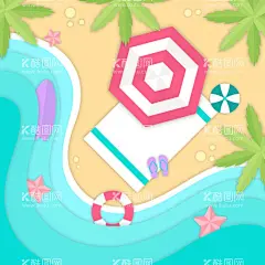 海滩顶视图   - 源文件下载【酷图网】海滩顶视图,沙滩俯瞰图,风景,旅行旅游,度假,海边,夏日风景,海报背景,风景背景,沙滩海报背景