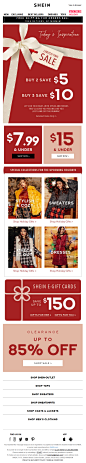 SheInside: The Holiday Shop Now Open: $5 off 2 items, $10 off 3+ items! | Milled