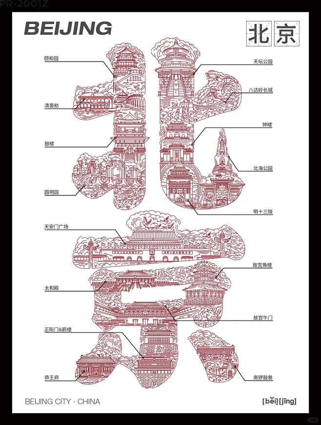 字绘系列 I 北京