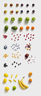 Fruits and Vegetables : Download a great collection of fruits and vegetables. Add this items to your mockup scenes