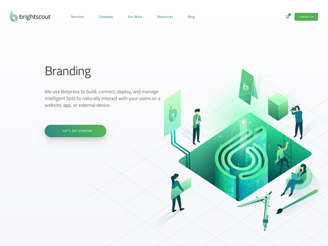 Branding Hero Illust...