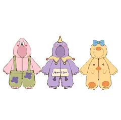 派大星还有小怪兽 | 毛绒爬服 - 小红书