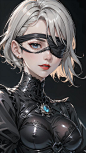 尼尔单眼罩 | 无界AI