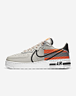 Nike Air Force 1 React LX 3M 男子运动鞋