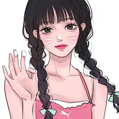 手绘女生头像
画师:Coral的猫_