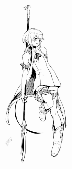 一口咸柠七！采集到速写女