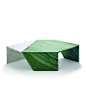 Origami Living Table, Marble: 