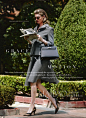 超模安吉拉·林德沃 (Angela Lindvall) 演绎《Harper's Bazaar》杂志英国版2013年9月号时尚大片！
