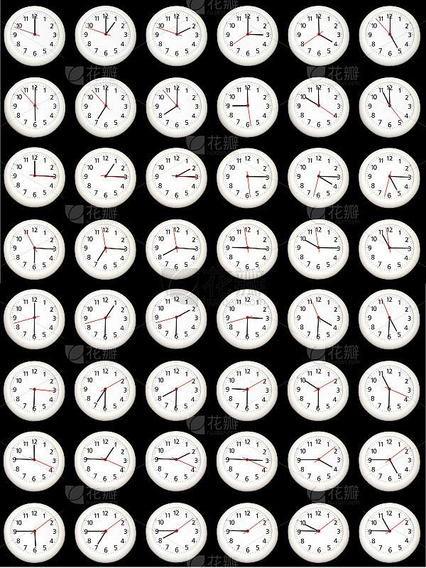 时间——每15分钟。