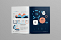 a4 abstract agency ANNUAL company creative modern report template trend