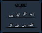 Catset by seethingswarm : Pixel-art cat sprite pack