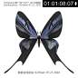X’Diptera:[觥¹⁶]B⁶⁴/M⁶⁴（1150變體_截取）
Dabeiyuzhou: 02:00am 07.23 2020
#数据合成昆虫# ​​​​