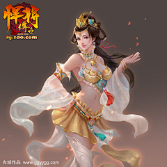 AK47尊享采集到原画设计-女战士