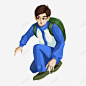 毕业季学生校服 创意素材