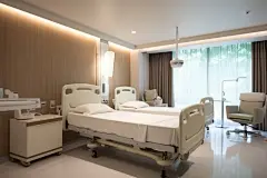 急诊病房医疗病房医院场景摄影图