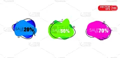 绘画插图,极简构图,矢量,抽象,单词,公亩,活力,商务,几何形状