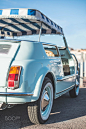 Vintage blue car by Deyan Georgiev on 500px